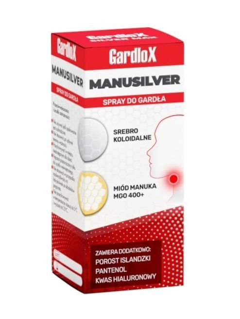 Gardlox Manusilver throat spray 30ml