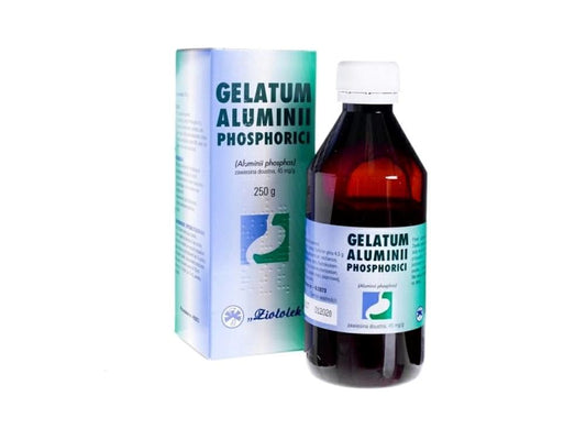 Gelatum Aluminii Phosphorici Antacid Gel 4.5% Concentration 250g