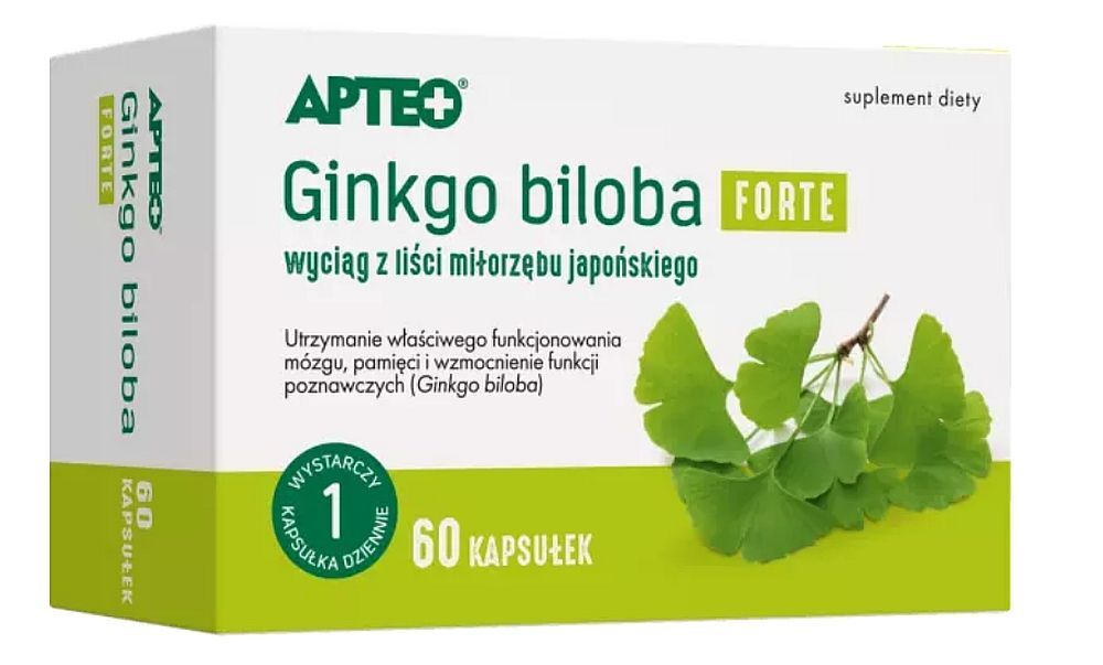 Ginkgo Biloba Forte APTEO x 60 capsules