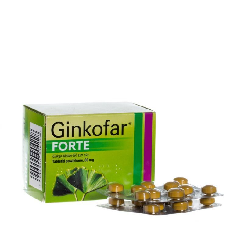 GINKOFAR Forte x 60 tablets, tinnitus treatment
