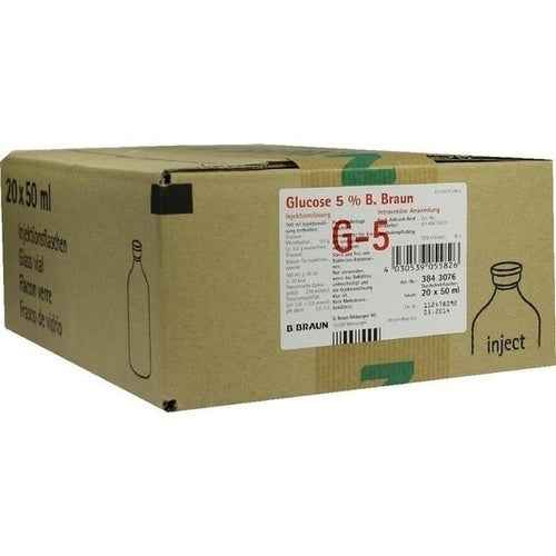 Glucose 5% B. Braun Injection Solution
