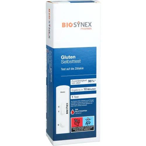 Gluten and celiac disease self-test, 10-minute blood test, 1 unit