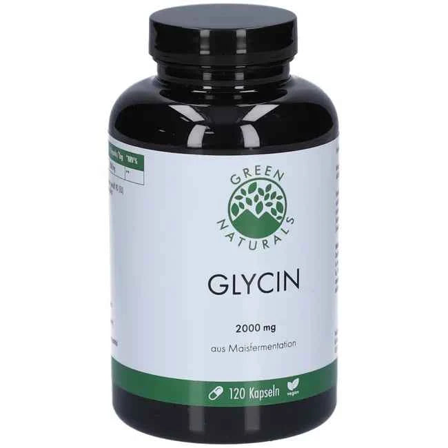Glycine 2000 mg Capsules, vegan, 120 count