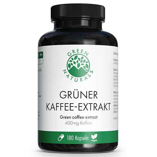 Green Coffee Extract 100% Caffeine Capsules 180 pcs