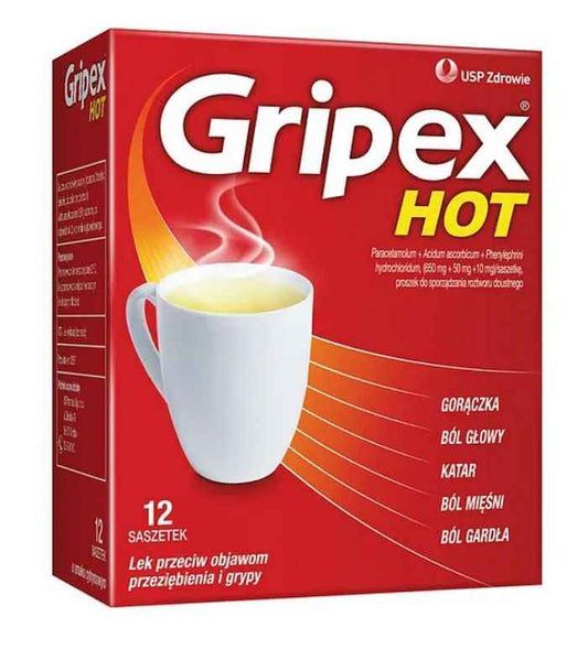 Gripex Hot 12 sachets