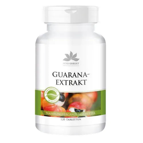 Guarana extract 300mg 120 pcs - UKDorf 