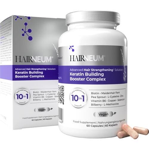HAIRNEUM Keratin+Biotin+Zinc+Vitamin B6 capsules - UKDorf 