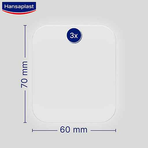 HANSAPLAST Second Skin Protective Plaster, Large