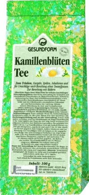 HEALTHY chamomile blossom tea - UKDorf 