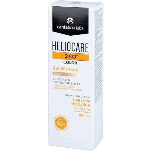 sunscreen HELIOCARE 360° Color Gel oil-free beige