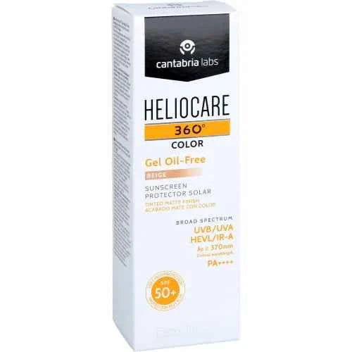 sunscreen HELIOCARE 360° Color Gel oil-free beige