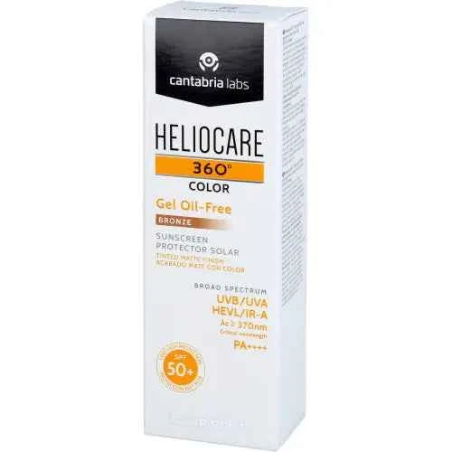 HELIOCARE Sunscreen 360° Color Gel oil-free bronze