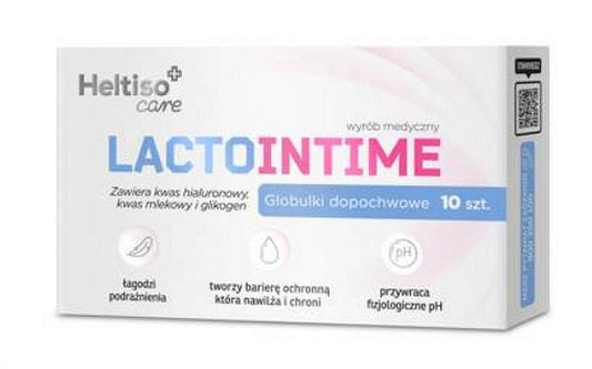 HELTISO CARE Lactointime 10 vaginal pessaries - UKDorf 
