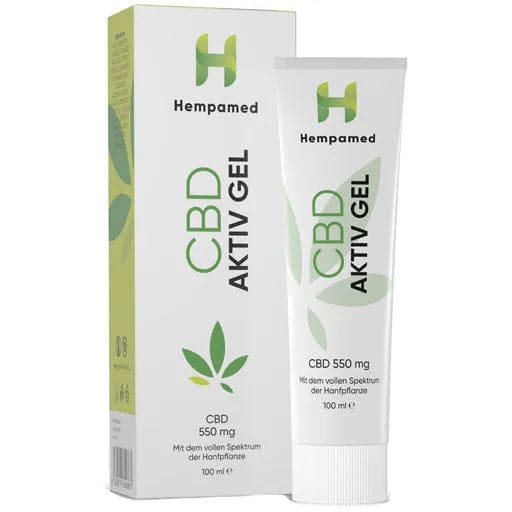 HEMPAMED ACTIVE CBD Gel 550 mg - UKDorf 