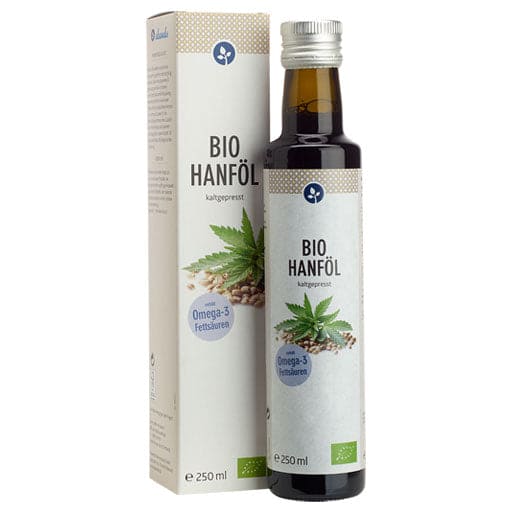 HEMP OIL organic cold pressed, omega-3 fatty acids - UKDorf 
