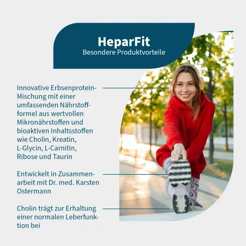 HEPARFIT Protein Complex + Choline Vegan Powder 1200 g