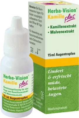 HERBA-VISION chamomile plus eye drops - UKDorf 