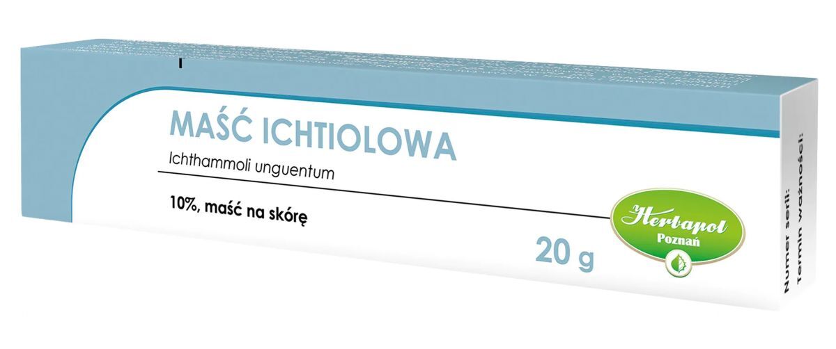 HERBAPOL POZNAŃ Ichthyol Ointment 10% 20 g