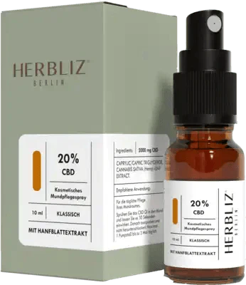 HERBLIZ CBD oil 20% classic mouth spray - UKDorf 