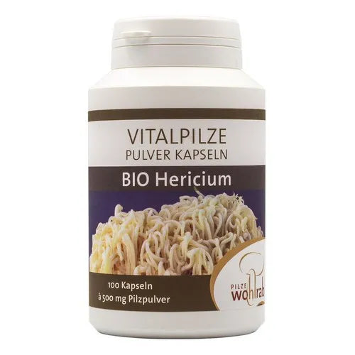 HERICIUM ORGANIC powder capsules - UKDorf 