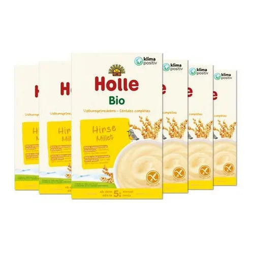 HOLLE Organic Whole Grain Porridge Oats Gluten-Free 1500 g - UKDorf 