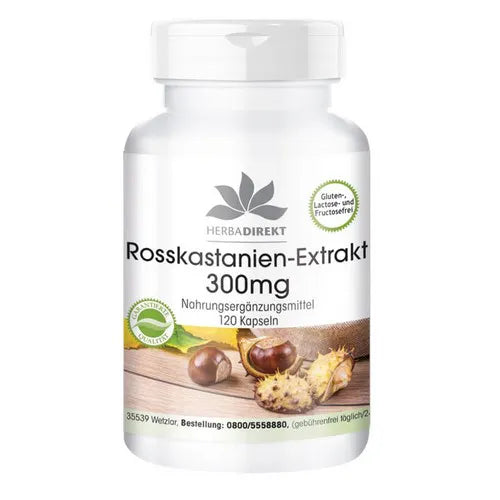 HORSE CHESTNUT EXTRACT 300 mg capsules - UKDorf 