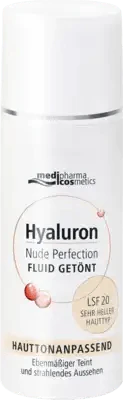 HYALURON NUDE Perfect.Fluid tinted s.hel HT SPF 20 - UKDorf 