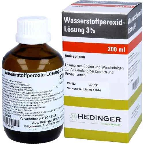 HYDROGEN PEROXIDE SOLUTION 3% Standard Approval (replacement delivery if necessary, see article note below)