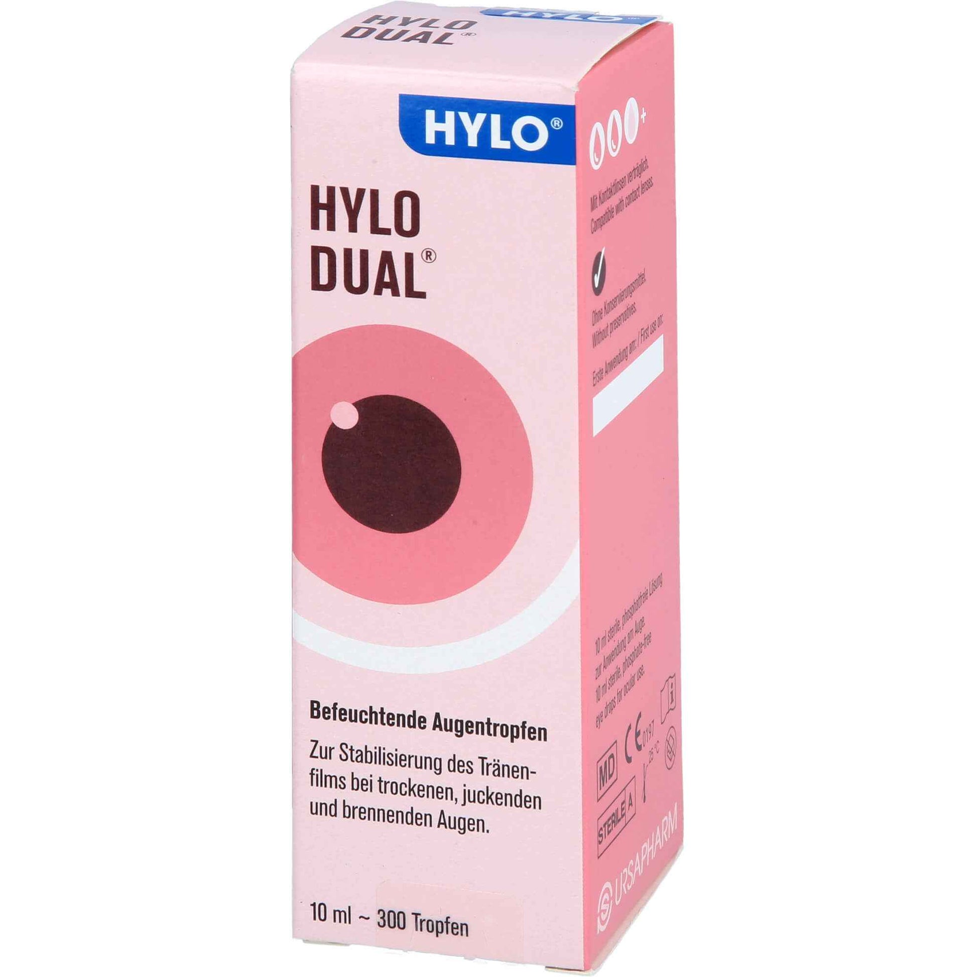 HYLO DUAL eye drops