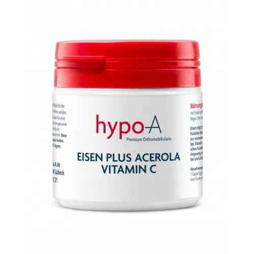 HYPO A Iron+Acerola Vitamin C Capsules 120 pieces