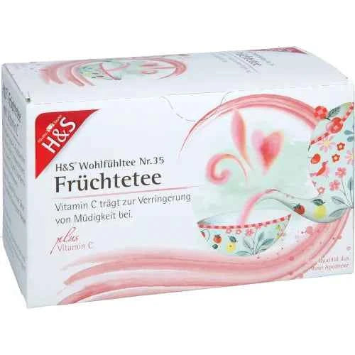H&S Fruits with Vitamin C Filter Bags 20 x 2.7 g