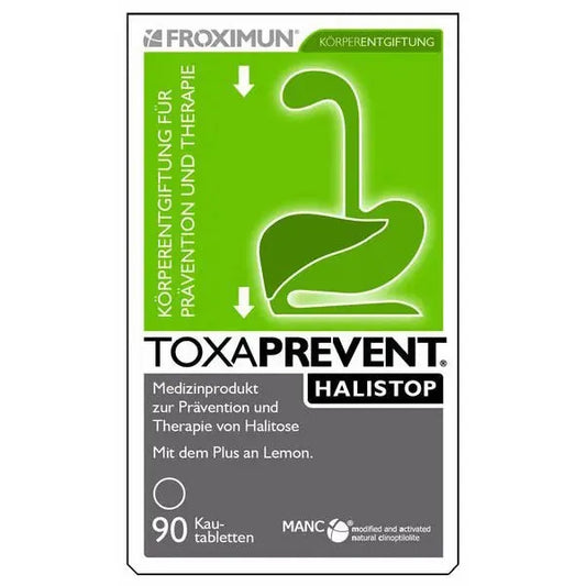 Halitosis cure, FROXIMUN TOXAPREVENT Halistop chewable tablet - UKDorf 