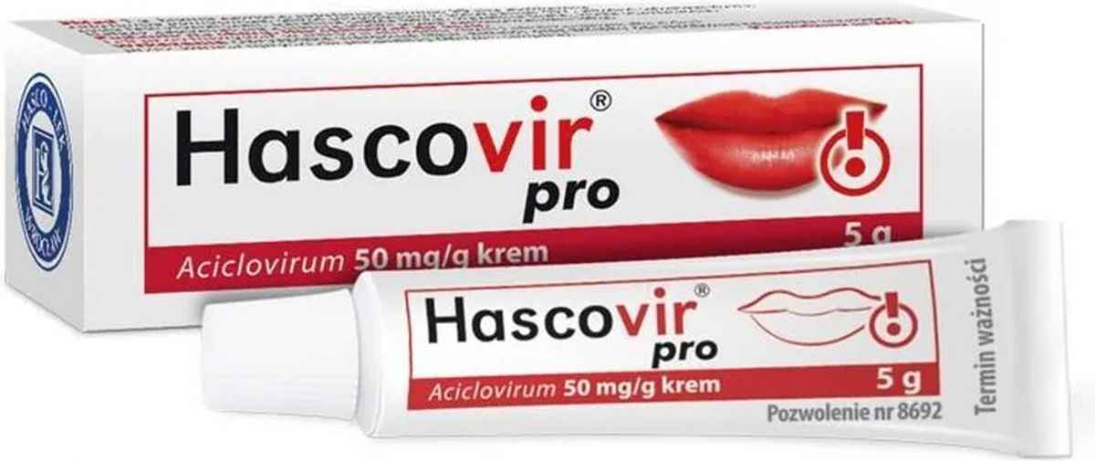 Hascovir PRO 50 mg-g cream 5 g