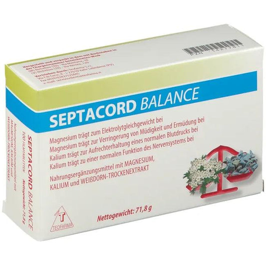 Hawthorn berry extract, magnesium, potassium, SEPTACORD Balance - UKDorf 