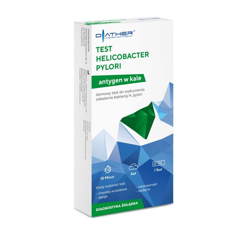 Helicobacter pylori antigen test in the stool x 1 piece