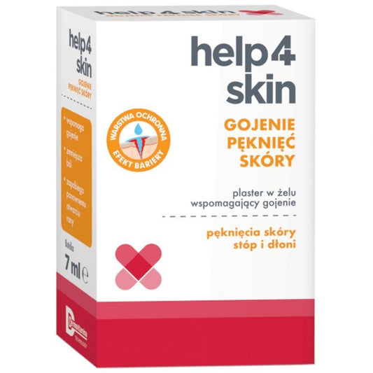 Help4Skin. Healing of skin cracks in a gel patch 7 ml