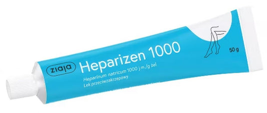Hematoma treatment HEPARIZEN gel 50g hematoma leg, haematoma treatment