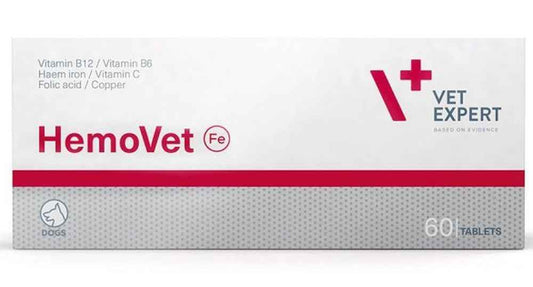 HemoVet Dog 67 mg Supportive preparation for dogs with symptoms of anemia