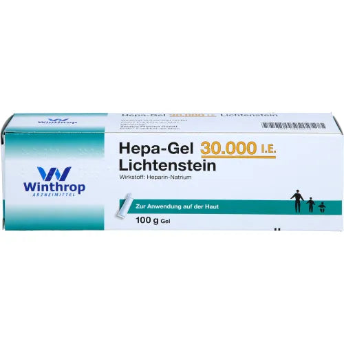 Heparin sodium, HEPA GEL 30,000 IU Lichtenstein - 2