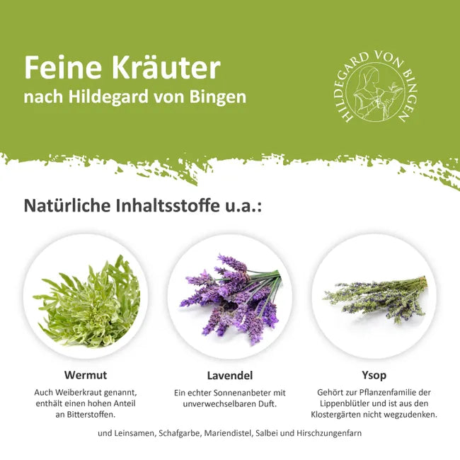Herbal pillow for liver wraps, Hildegard von Bingen - 3