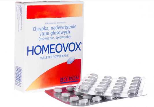 Homeovox Boiron, treatment of disorders of the voice