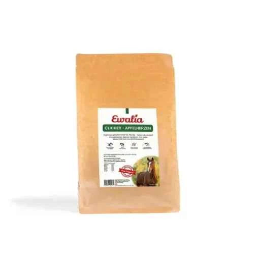 Horse EWALIA Clicker Apple Hearts for Horses 1 kg