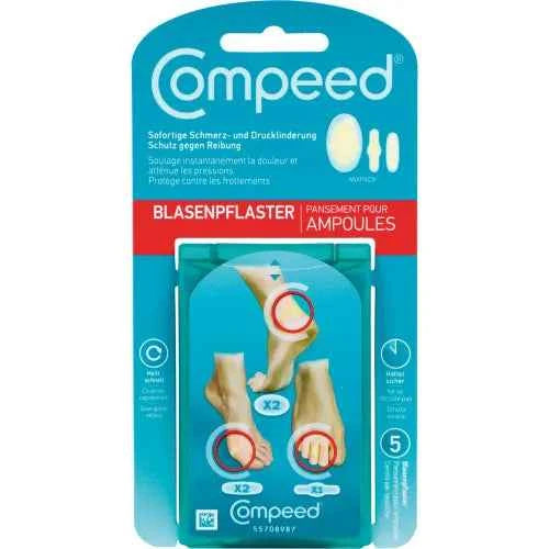 How to get rid of blisters on feet, COMPEED blister plaster mix pack