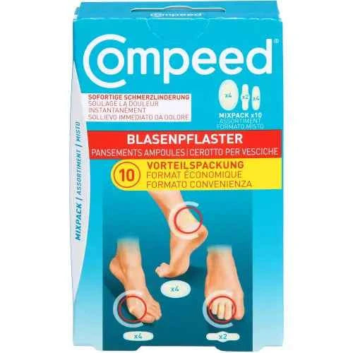 How to get rid of blisters on feet, COMPEED blister plaster mix pack