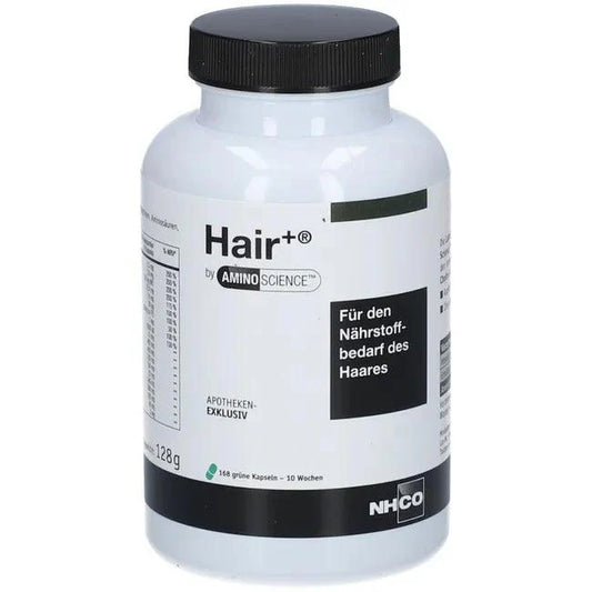 How to grow hair faster, HAIR+ BY AMINOSCIENCE 168 capsules - UKDorf 