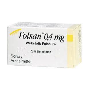How to prevent anemia, prevention of anemia, FOLSAN 0.4 mg tablets - UKDorf 