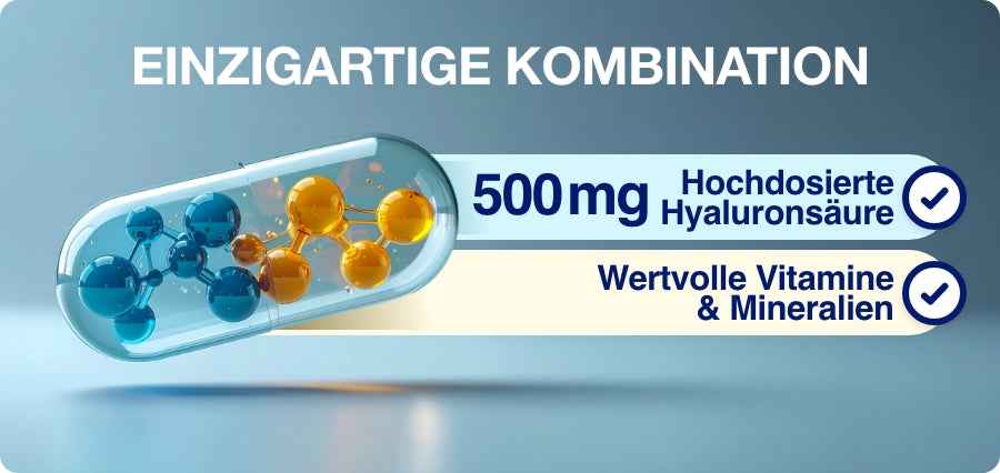 Hyaluronic VEGAN Collagen high dosage, vitamin C vitamin D, manganese