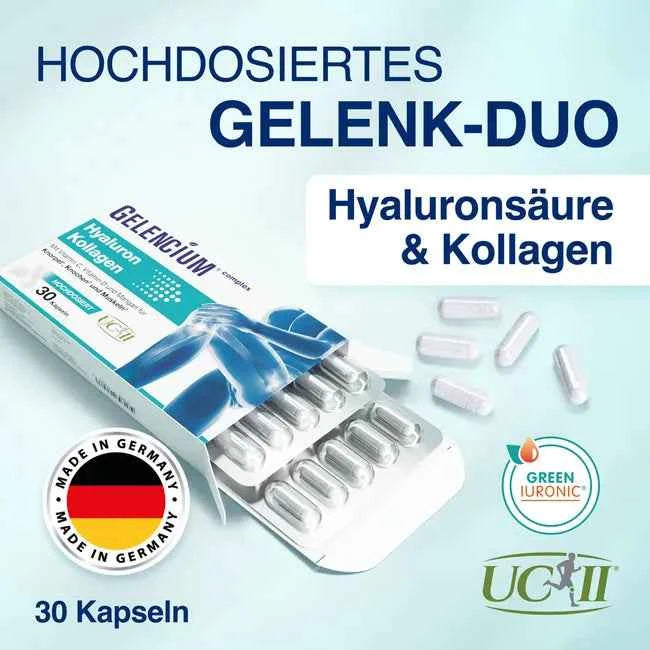 Hyaluronic VEGAN Collagen high dosage, vitamin C vitamin D, manganese