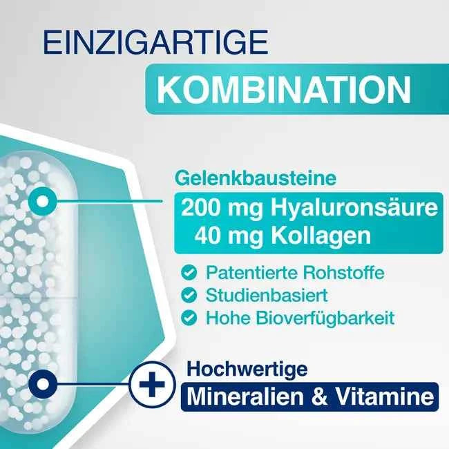 Hyaluronic VEGAN Collagen high dosage, vitamin C vitamin D, manganese