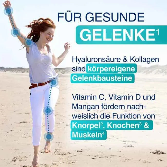 Hyaluronic VEGAN Collagen high dosage, vitamin C vitamin D, manganese
